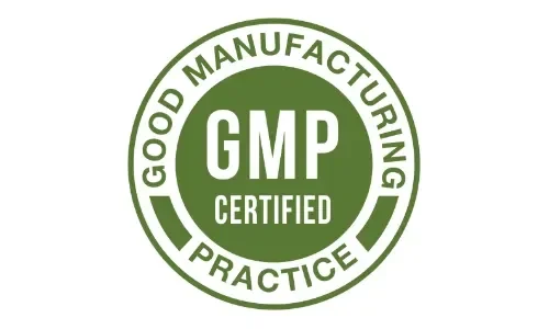 GMP-certified facility claim
